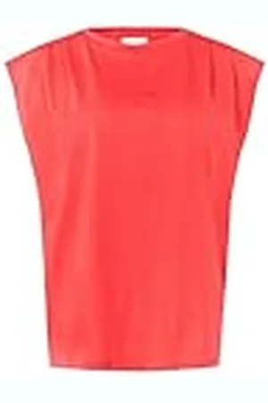 Comma, 2147220 Camiseta, Rojo , 46 para Mujer