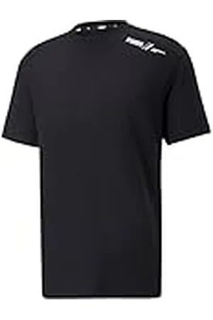PUMA Rad/Cal Tee, Camiseta Hombre, Negro , L