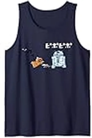 STAR WARS R2-D2 and Clumsy Jawa Japan Cute Kawaii Doodle Camiseta sin Mangas