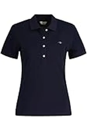 GANT Cap Sleeve Gorra Slim Sheild con Mangas Piqué Polo, , XL para Mujer
