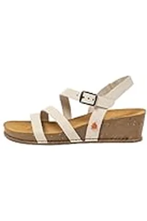 Art 1930 I Live, Sandalias con cuña Mujer, Cream-Bone, 39 EU