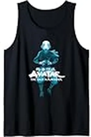 Avatar: The Last Airbender Azul Monocromático Aang The Last Airbender Camiseta sin Mangas