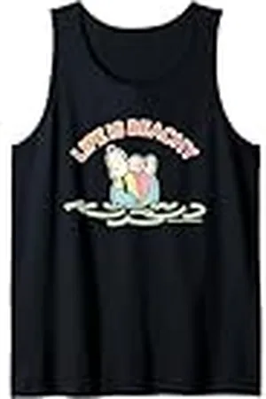 Peanuts Snoopy Gifts Beachy Life Summer Beach Vibes, vintage y retro Camiseta sin Mangas