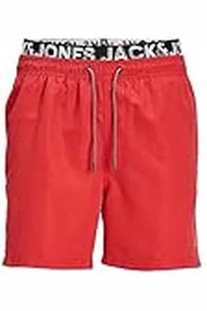 JACK & JONES Jpstfiji Jjswim Db Wb Ly Sn Bañador corto, Hombre, , XL