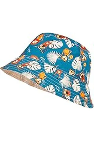 Playshoes Wendehut Sombrero para el Sol, Jungla, 53 Unisex niños