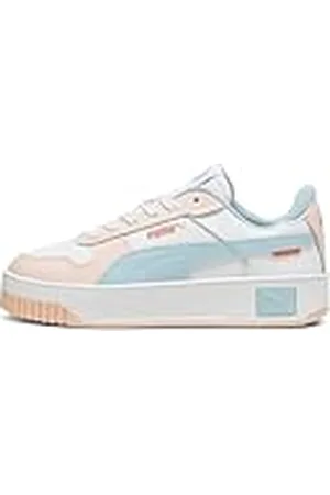 PUMA Carina Street, Sneakers Mujer, White Frosted Dew Island Pink, 42.5 EU