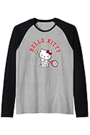 Hello Kitty Tenis Camiseta Manga Raglan