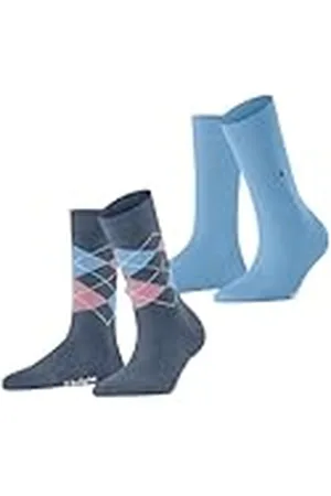 Burlington Everyday Mix Multipack W So algodón estampados 2 pares, Calcetines Mujer, , 36-41