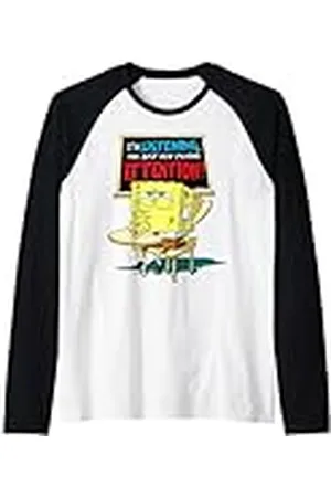 Spongebob Bob Esponja Estoy Escuchando Camiseta Manga Raglan