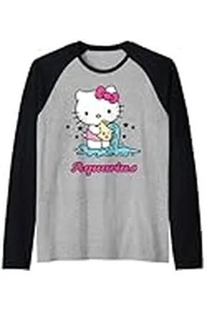 Hello Kitty Signo zodiacal Acuario de Camiseta Manga Raglan