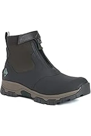 Muck Apex Mid Zip, Botas de Lluvia Hombre, Brown, 47 EU