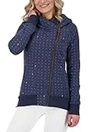 alife kickin Snakecharmerak B Sudadera para Mujer con Capucha XS-XXL, Color Azul Marino, L