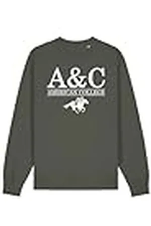 American College Set de 2 Piezzas, Sudadera Y Pantalon, SweatShirt + Pant, Casual, Deportivos, Lote de 2, Ropa Niños, Unisex, Niño, Niña, Modelo ACS25SET5 KAKI 16 Años