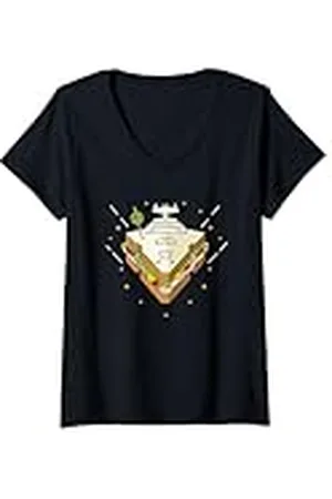 STAR WARS Mujer Sándwich de Imperial Star Destroyer Camiseta Cuello V