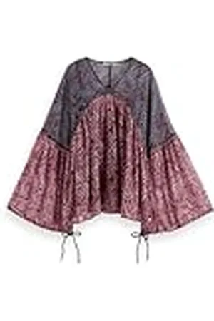 Scotch&Soda Printed Fil Coupe Top Camiseta, , 44 Mujeres
