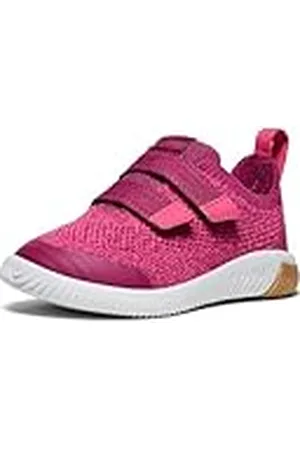 Keen KNX Knit Double Strap, Zapatillas Deportivas Unisex para Niños, Beaujolais/Raspberry, 20/21