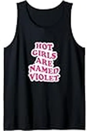 Original Cheddar Las chicas calientes se llaman violetas Camiseta sin Mangas