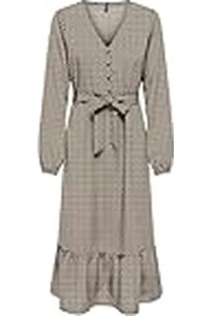 ONLY Onlnova Life Elite Amy Long Dress Vestido, , L para Mujer
