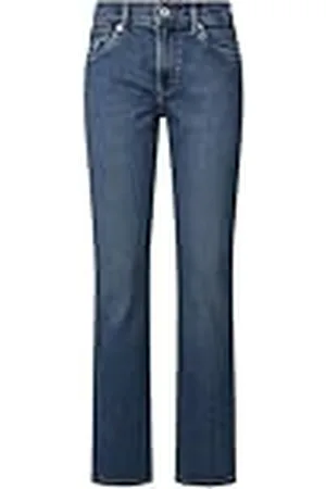 Pepe Jeans Slim Jeans MW Grace, Azul (Denim-Ee3), 27W / 30L para Mujer