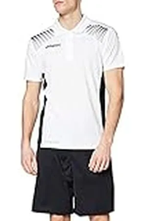 Uhlsport Goal Polo, Hombre, Blanco/Negro, XXL