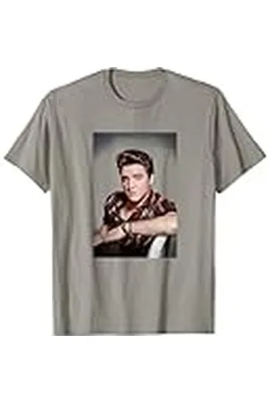 Elvis Presley Retrato de Color Camiseta