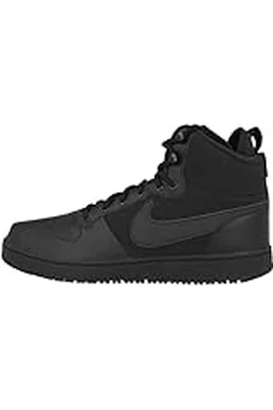 Nike Court Borough Mid Winter, Zapatillas Altas Hombre, (Black/Black), 44 EU