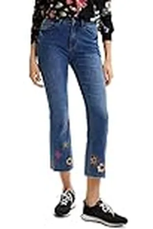 Desigual Denim_Nicole 5008 Pantalones Casuales, , 36 para Mujer