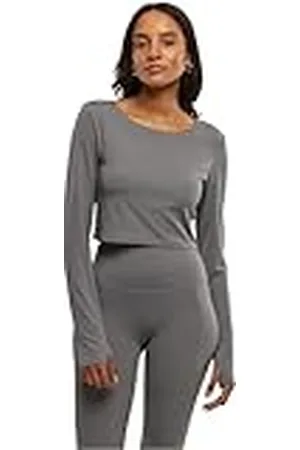 Urban classics Tb7807-ladies Sports Longsleeve Camiseta, , XL Mujeres