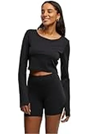 Urban classics Tb7807-ladies Sports Longsleeve Camiseta, , M Mujeres
