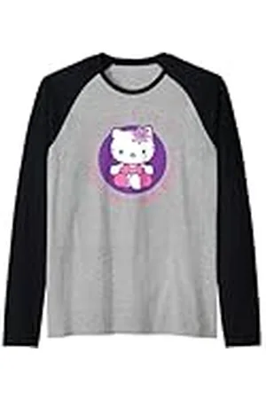 Hello Kitty Yoga Camiseta Manga Raglan