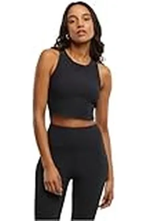 Urban classics Tb7802-ladies Sports Top Rib Camiseta, , M Mujeres