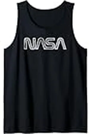 Nasa Logotipo de gusano vintage de la envejecido de la Camiseta sin Mangas