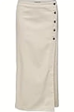 ONLY Onlsilla HW Long Slit Skirt Pnt, , M Mujeres