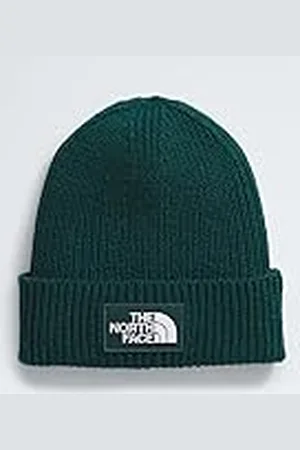 The North Face NF0A3FJX68L TNF Logo Box Cuffed Beanie Hat Hombre Tamaño OS