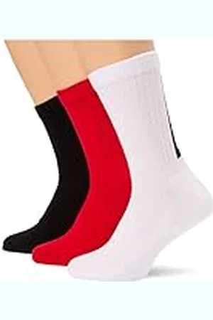 HUGO BOSS 3P QS Back Label CC Calcetines_Cortos, , 40-46 para Hombre