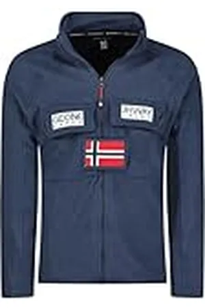 Geographical Norway Tantouna Men FZ Suéter, Marine, L para Hombre