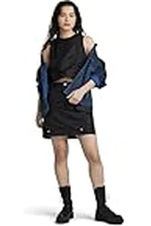 G-Star Para Mujer Camisa MA-1 Cropped Sleeveless, , XXS