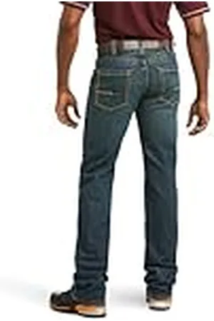 Ariat MNS Rebar M5 Drstr EDG Stk Strt JN CBLT Jeans, , 34W/32L para Hombre