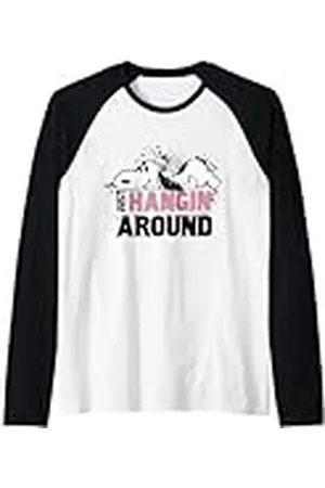 Peanuts Snoopy ´Just hanging around` Camiseta Manga Raglan