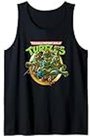 Teenage Mutant Ninja Turtles Classic Grupo Y Logo Camiseta sin Mangas