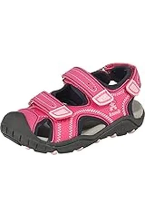 Kamik Seaturtle2, Sandalia con Pulsera Niñas, Rosa (Pink Pin), 25 EU