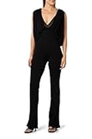 Pinko Lagretin Mono Interlock Crepe con Cadenas Vestido, , XXS para Mujer