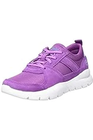 Timberland Boroughs Project L/F Ox (Youth), Sneaker Low Top Unisex niños, Morado (Medium Purple Suede), 35 EU