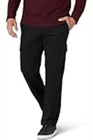 Lee Performance Series Extreme Comfort Pantalón Cargo de Sarga de Ajuste Recto, , 40W/32L para Hombre