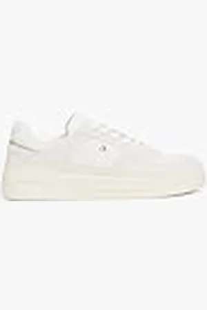 Tommy Hilfiger Court Sneaker Mujer Essential Basket Low Top, Blanco (Ecru), 40