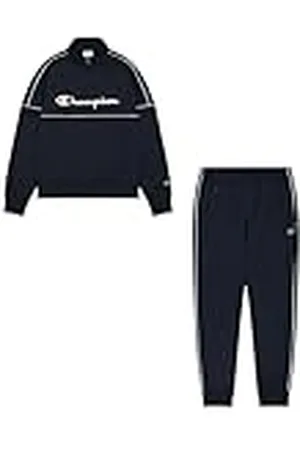 Champion Legacy Script Shop (220292) -Special Polywarpknit Semi-Dull High-Neck Rib-Cuff Chándal Deportivo, , S para Hombre