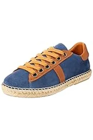 Fly London SLAW526FLY, Zapatillas Hombre, Jeans/Tan, 41 EU