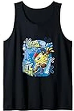 Spongebob Bob Esponja Bikini Bottom Skate Crew Camiseta sin Mangas