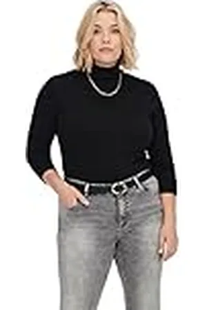 ONLY CARMAKOMA Carvenice Lifel/S Roll Jersey Knt Suéter, , 52-54 para Mujer