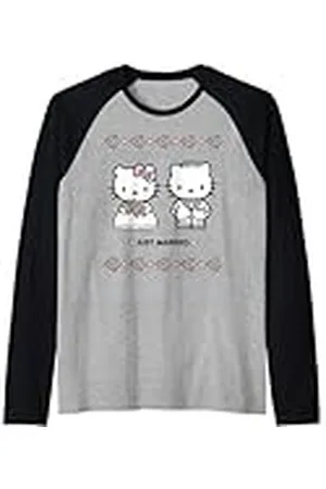Hello Kitty Acaba de casarse Camiseta Manga Raglan